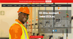 Desktop Screenshot of cecafrica.com
